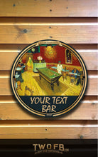 Load image into Gallery viewer, Vinnie&#39;s Bar Sign | Personalised Pub Sign | Hanging Pub Signs
