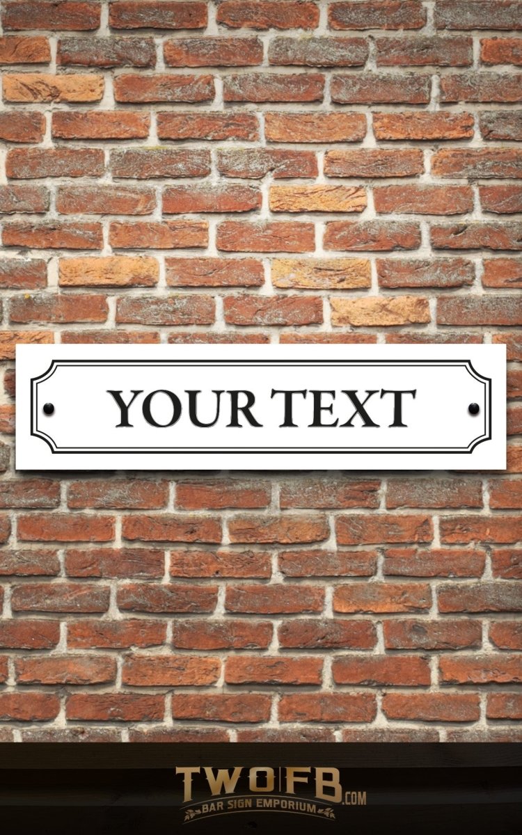 Vintage Road Signs, made to order | Man Cave Sign | Pub Shed Sign