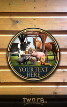 Load image into Gallery viewer, Watering Hole Personalised Bar Sign Custom Signs from Twofb.com Home Bar Signs UK
