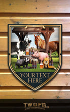 Load image into Gallery viewer, Watering Hole Personalised Bar Sign Custom Signs from Twofb.com Custom pub signs
