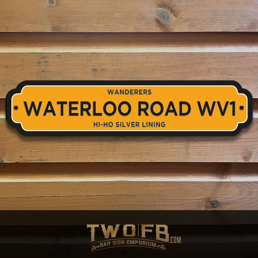 Wolverhampton Wanderers | Molineux Road Sign | Vintage Road Sign
