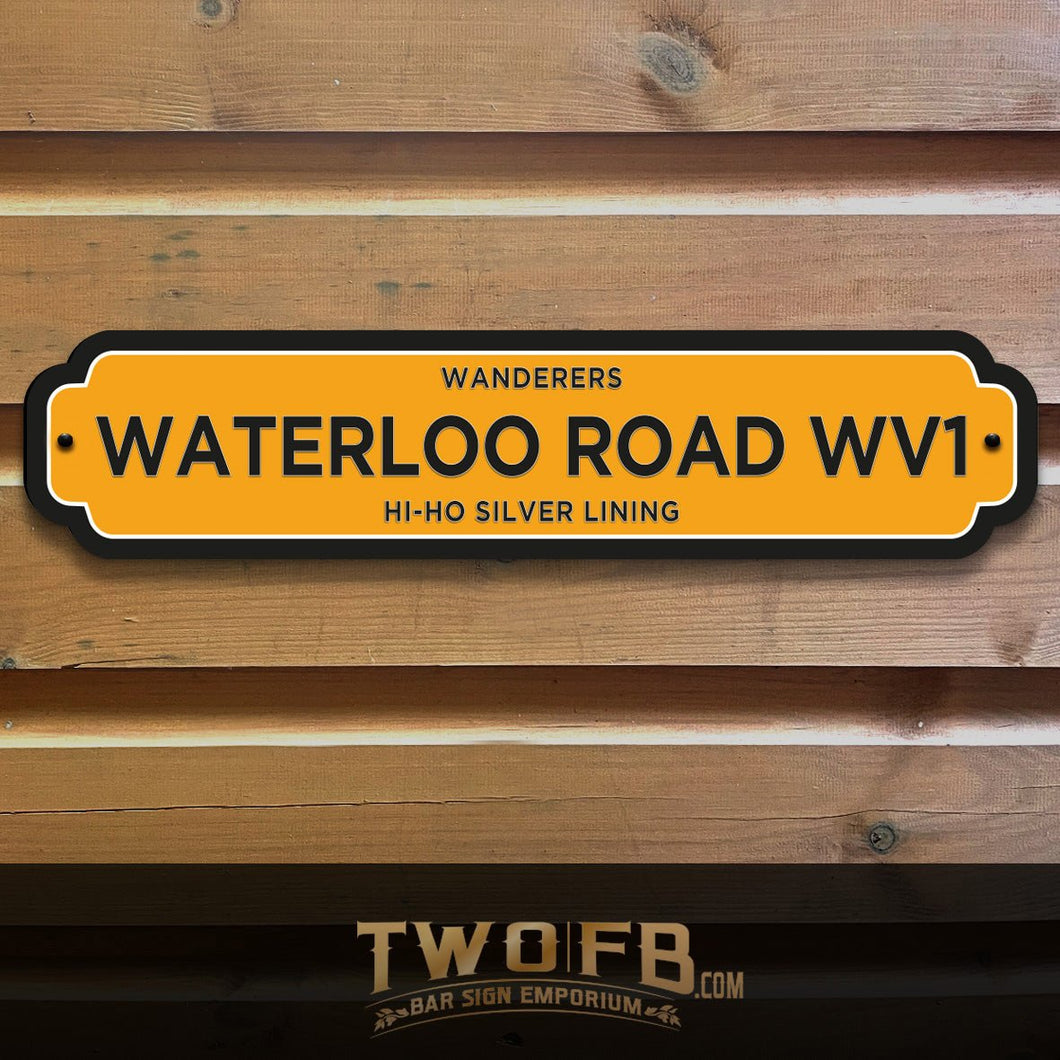 Wolverhampton Wanderers | Molineux Road Sign | Vintage Road Sign