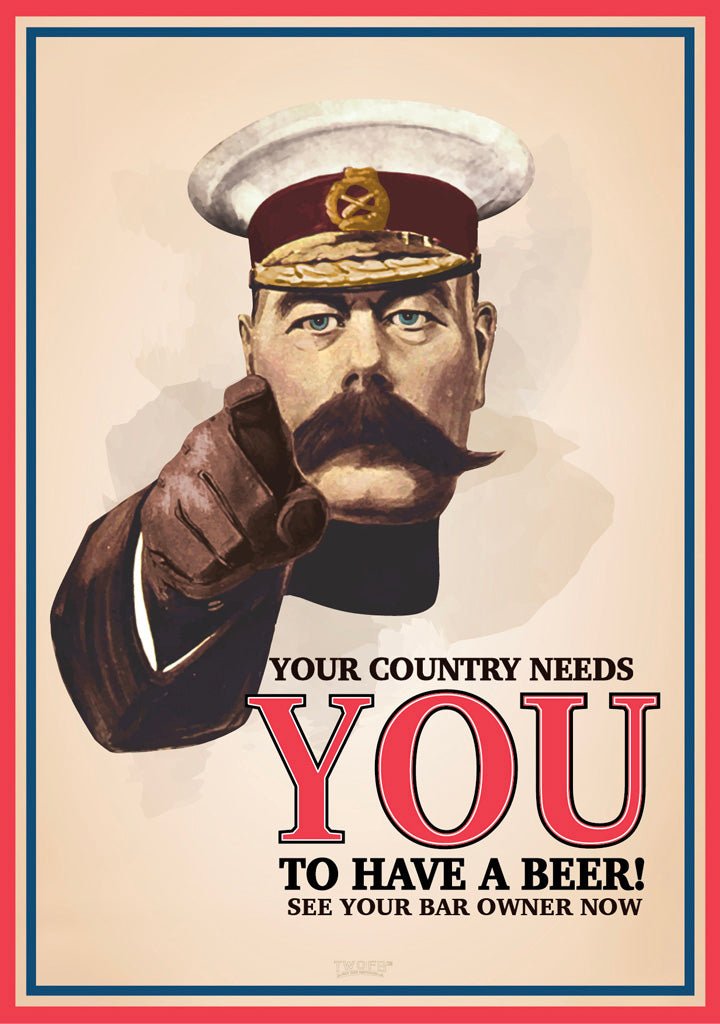 Your Country Needs You T-Shirt | Unisex | Lord Kitchener