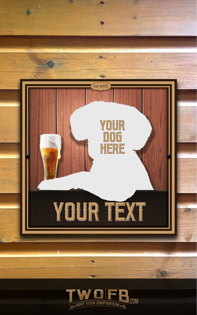 Your dog on a Dog House Bar Sign Custom Signs from Twofb.com signs for bars