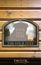 Load image into Gallery viewer, Your Dog on the Old Bull Bar Sign Custom Signs from Twofb.com Sign Bares
